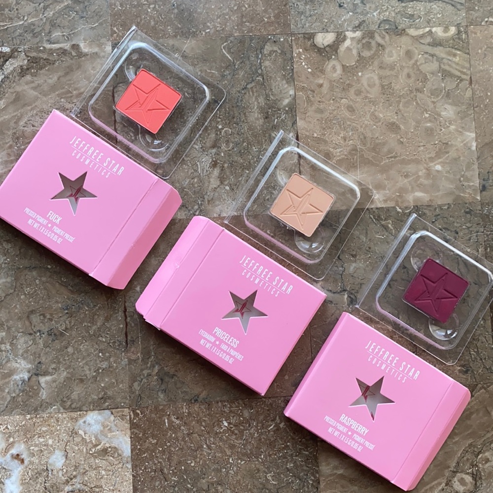 New Jeffree Star Single Eyeshadows
